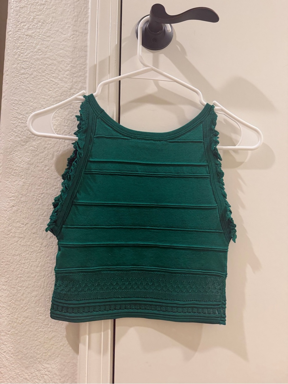 NWOT Sandro Green Crop Top Size 0 (XS) - Picture 7 of 7